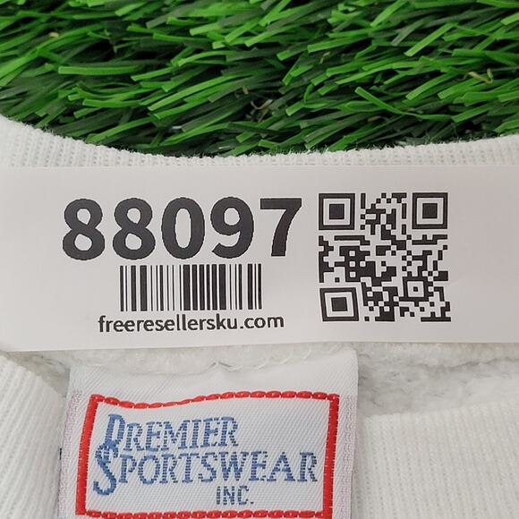 Vintage Funny Not-Listening Sweatshirt XL 24x22 Cropped Made In USA - Picture 14 of 14